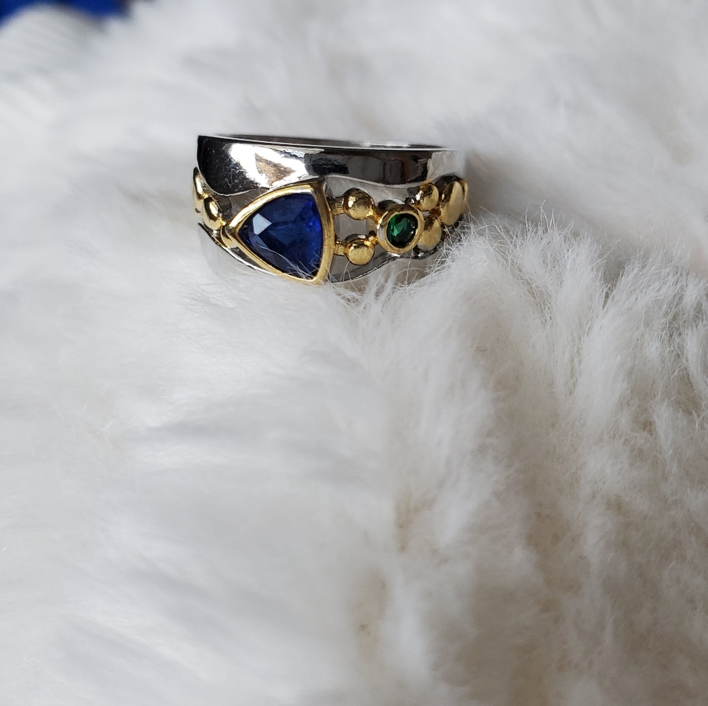 New Fashion Two Tone Ring - Picture 7 of 11